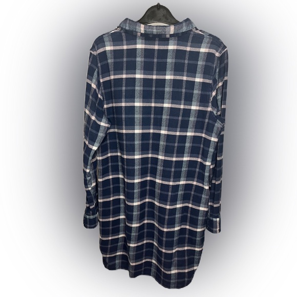 Patagonia Plaid Blouse dress M - Picture 2 of 8